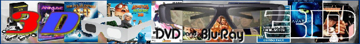 3D Greats on DVD and Blu-Ray - View on Any TV in 3D With these special filtered glasses